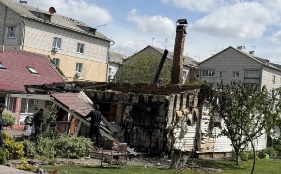 РФ під час атаки зруйнувала будинок загиблого Героя
