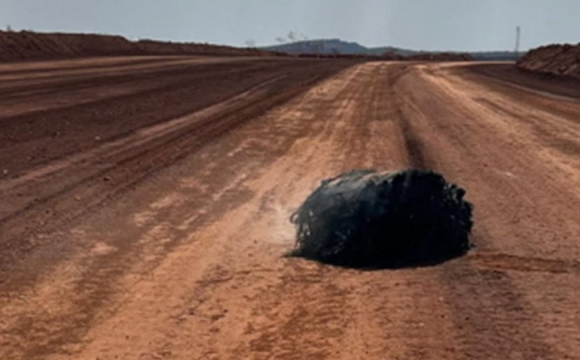 Посеред дороги знайшли невідомий космічний об’єкт