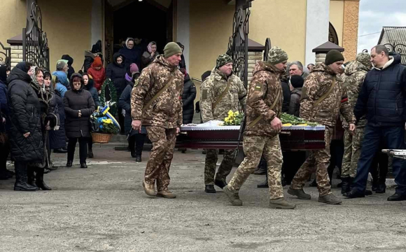 На Волині попрощалися із загиблим Героєм. ФОТО