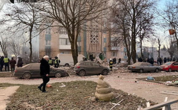 Стало відомо, чим РФ атакувала будинок у Тернополі