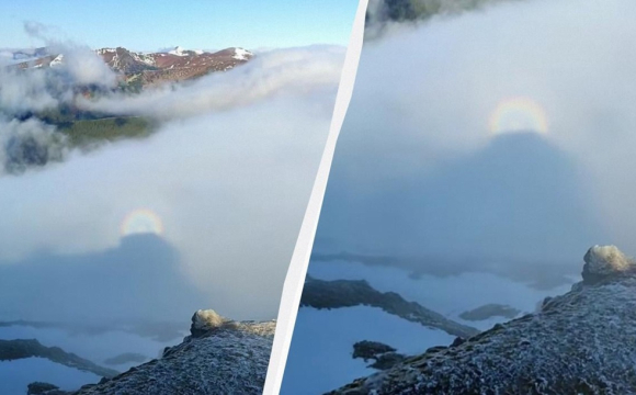 У Карпатах з'явився привид: силует потрапив на відео