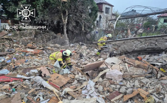 Удар РФ по Львівські області: знищено житловий будинок, загинуло четверо людей