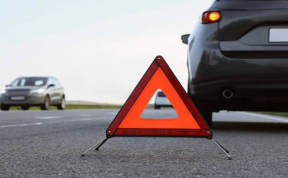 П'яний мотоцикліст наїхав на собаку і втратив права