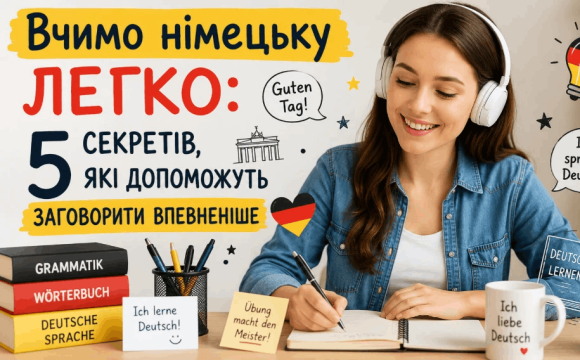 Вчимо німецьку легко: 5 секретів, які допоможуть заговорити впевненіше