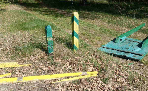 На Волині національний природний парк страждає від вандалів